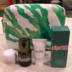 La Mer Skincare Sample Set Soft Cream Eye Gel Mask